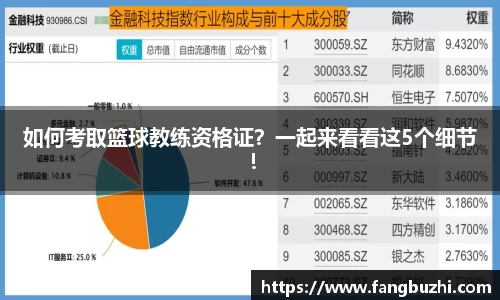 如何考取篮球教练资格证？一起来看看这5个细节！